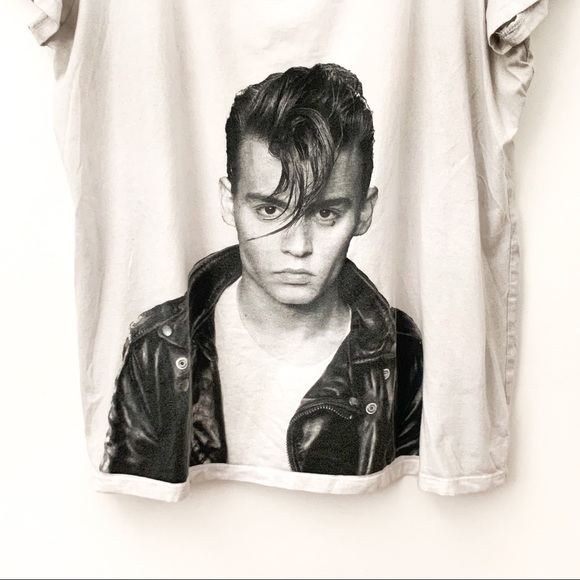 Ripple Junction Johnny Depp Cry Baby Scoopneck T-shirt - Plus Size - Picture 5 of 9
